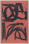Untitled, broadside cover for the poem 