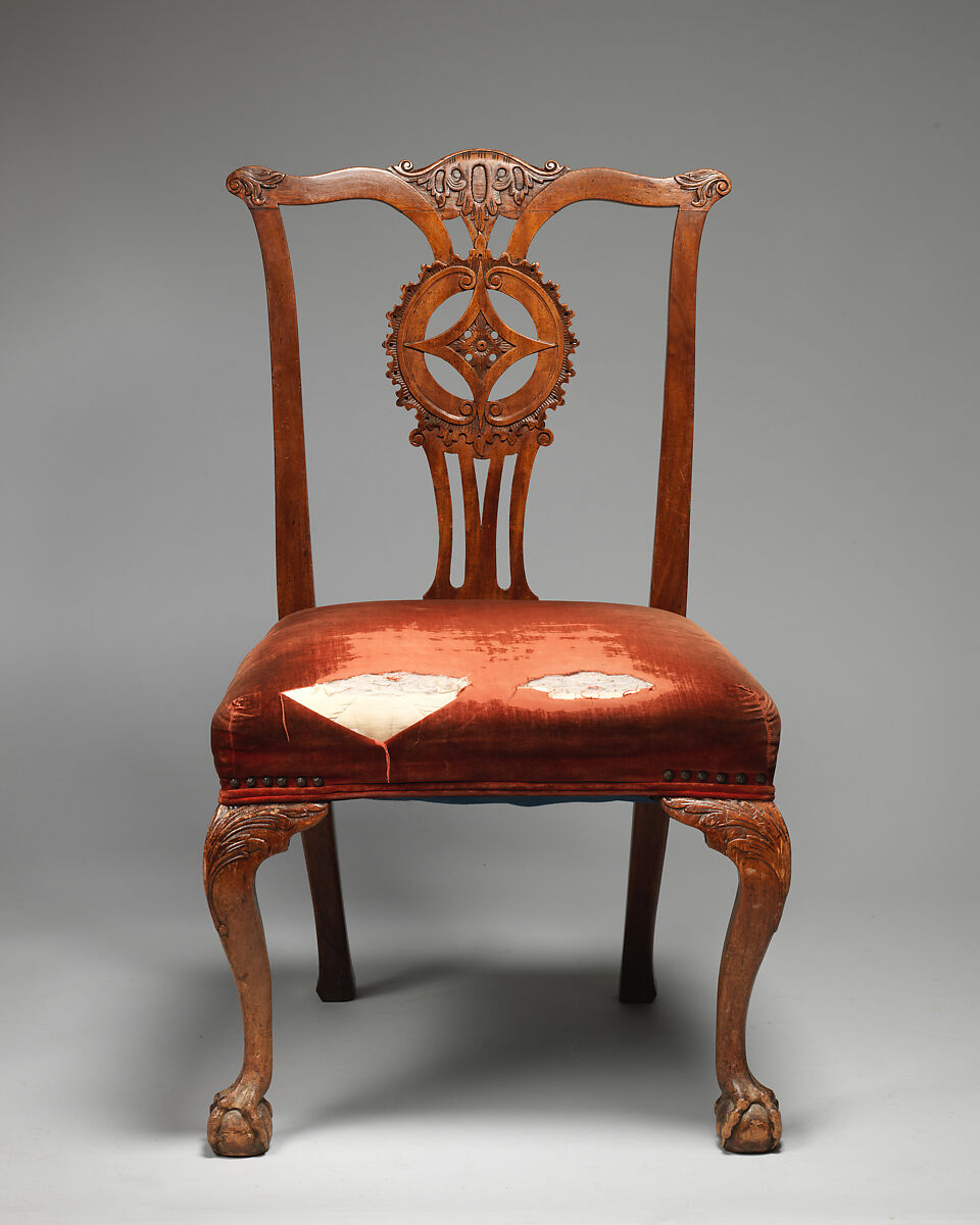 Chair, Mahogany, British