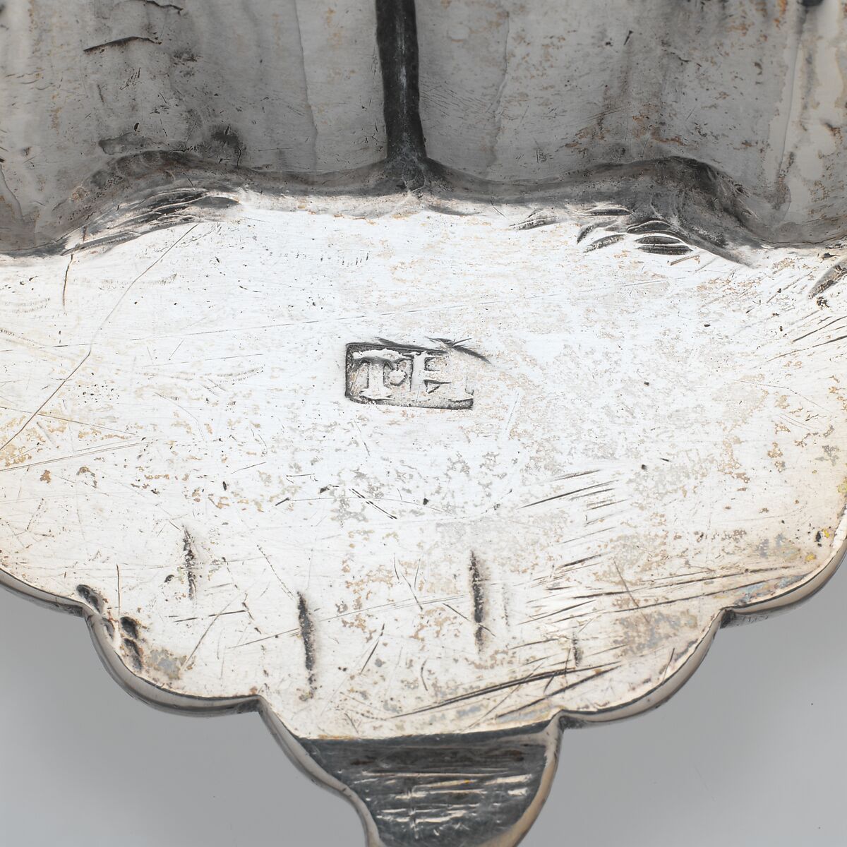 Salver, Thomas Hamersley (1727–1781), Silver, American