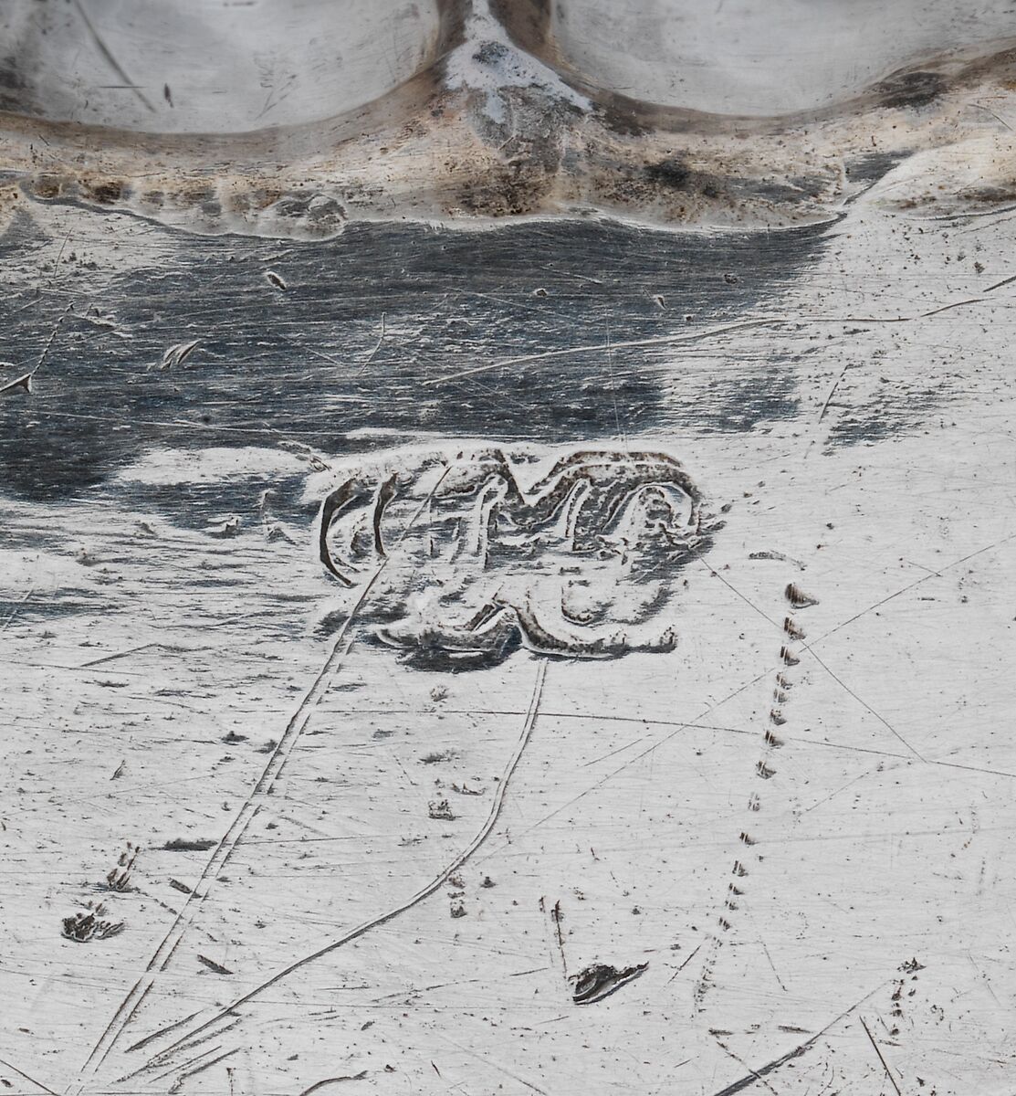 Salver, Thomas Hamersley (1727–1781), Silver, American