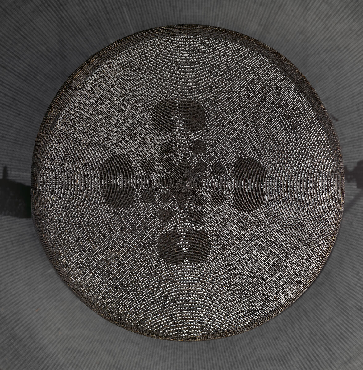 Man's hat (gat), Horsehair and cow tail hair, Korea