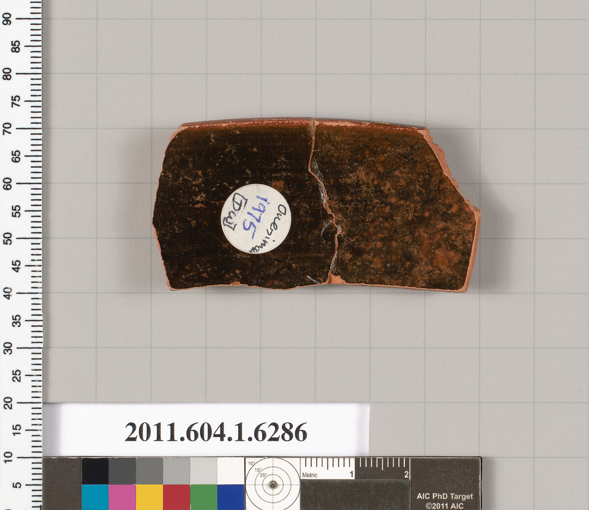 Terracotta rim fragment of a kylix (drinking cup), Attributed to Onesimos [DvB], Terracotta, Greek, Attic