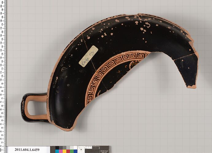 Terracotta fragment of a kylix (drinking cup)
