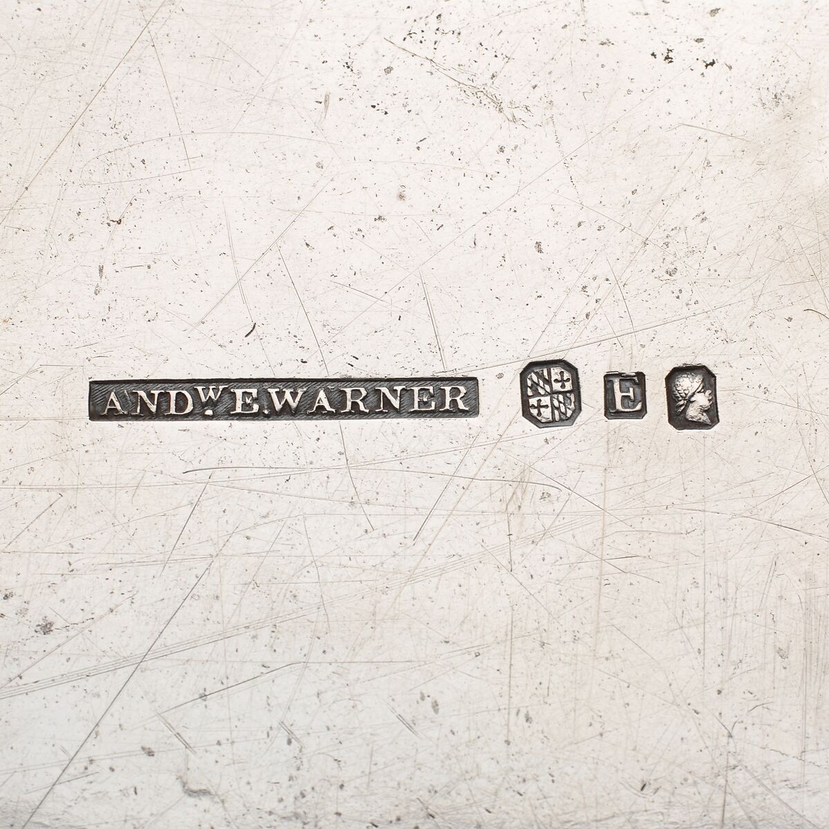 Tray, Andrew Ellicott Warner (1786–1870), Silver, American