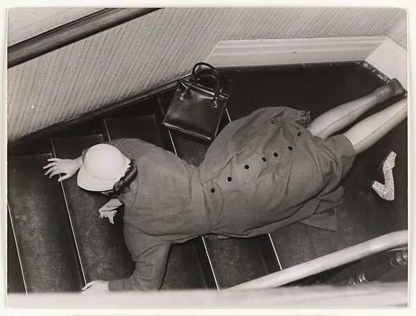 Down Stairs, Elisabeth Hase  German, Gelatin silver print