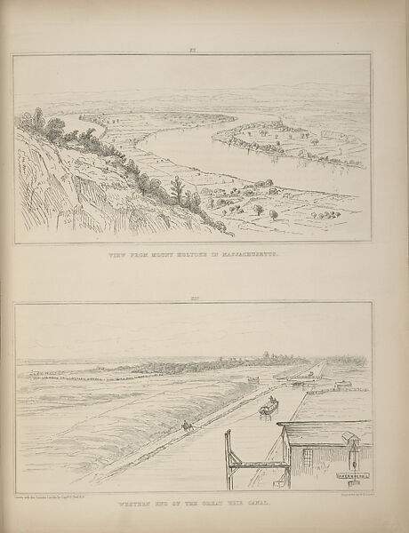 Forty Etchings from Sketches Made with the Camera Lucida, in North America in 1827 and 1828, Basil Hall (British, Edinburgh 1788–1844 Portsmouth, England), Etching, British 