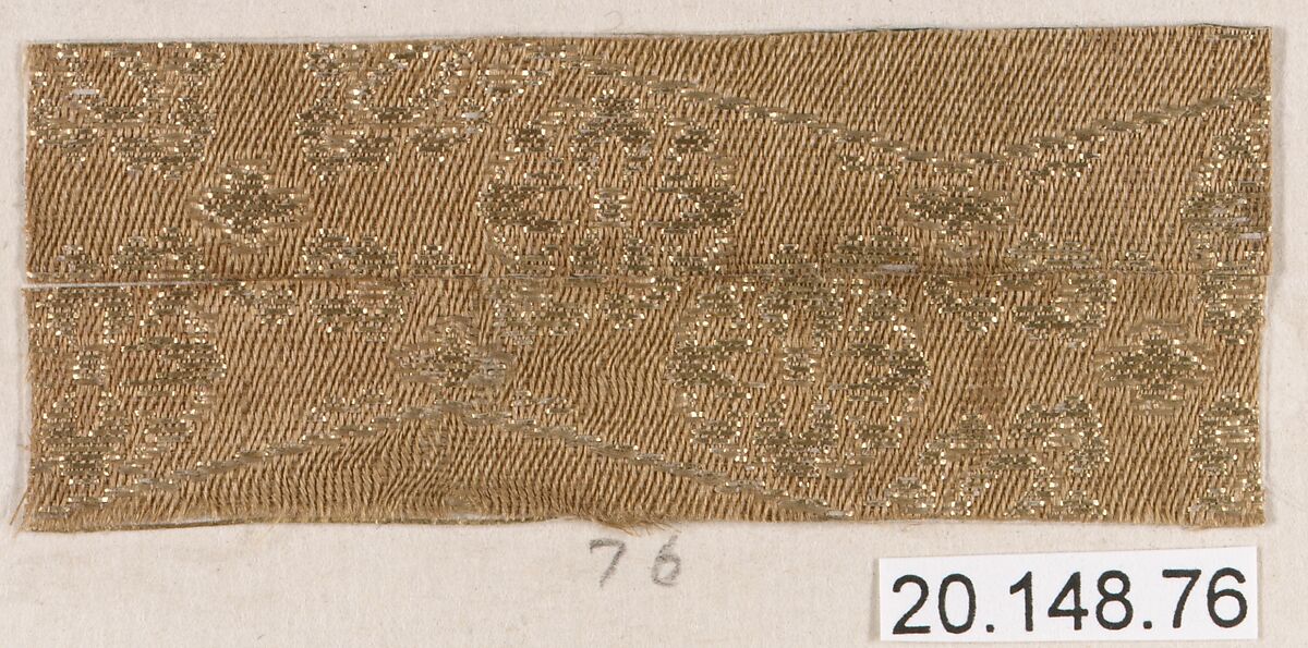 Brocade, China or Japan 