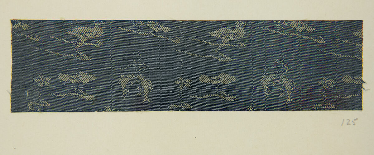 Piece, Silk / Compound weave, Japan