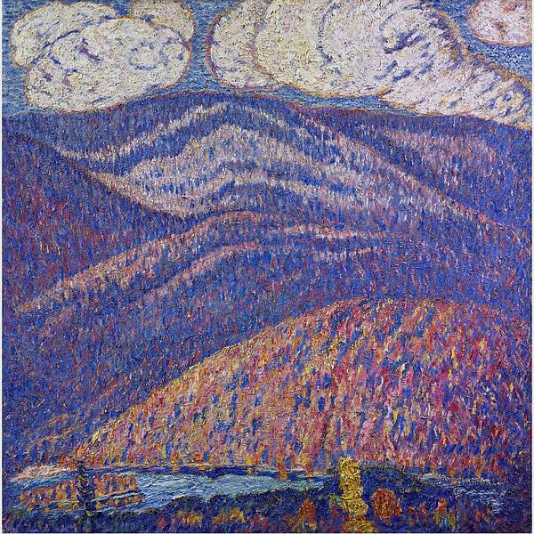 Hall of the Mountain King, Marsden Hartley (American, Lewiston, Maine 1877–1943 Ellsworth, Maine), Oil on canvas 