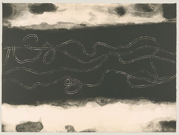 Line Involvements II, Anni Albers (American (born Germany), Berlin 1899–1994 Orange, Connecticut), Lithograph 