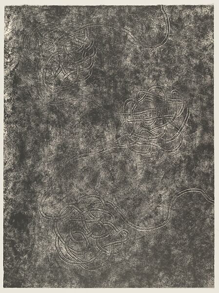 Line Involvements V, Anni Albers (American (born Germany), Berlin 1899–1994 Orange, Connecticut), Lithograph 