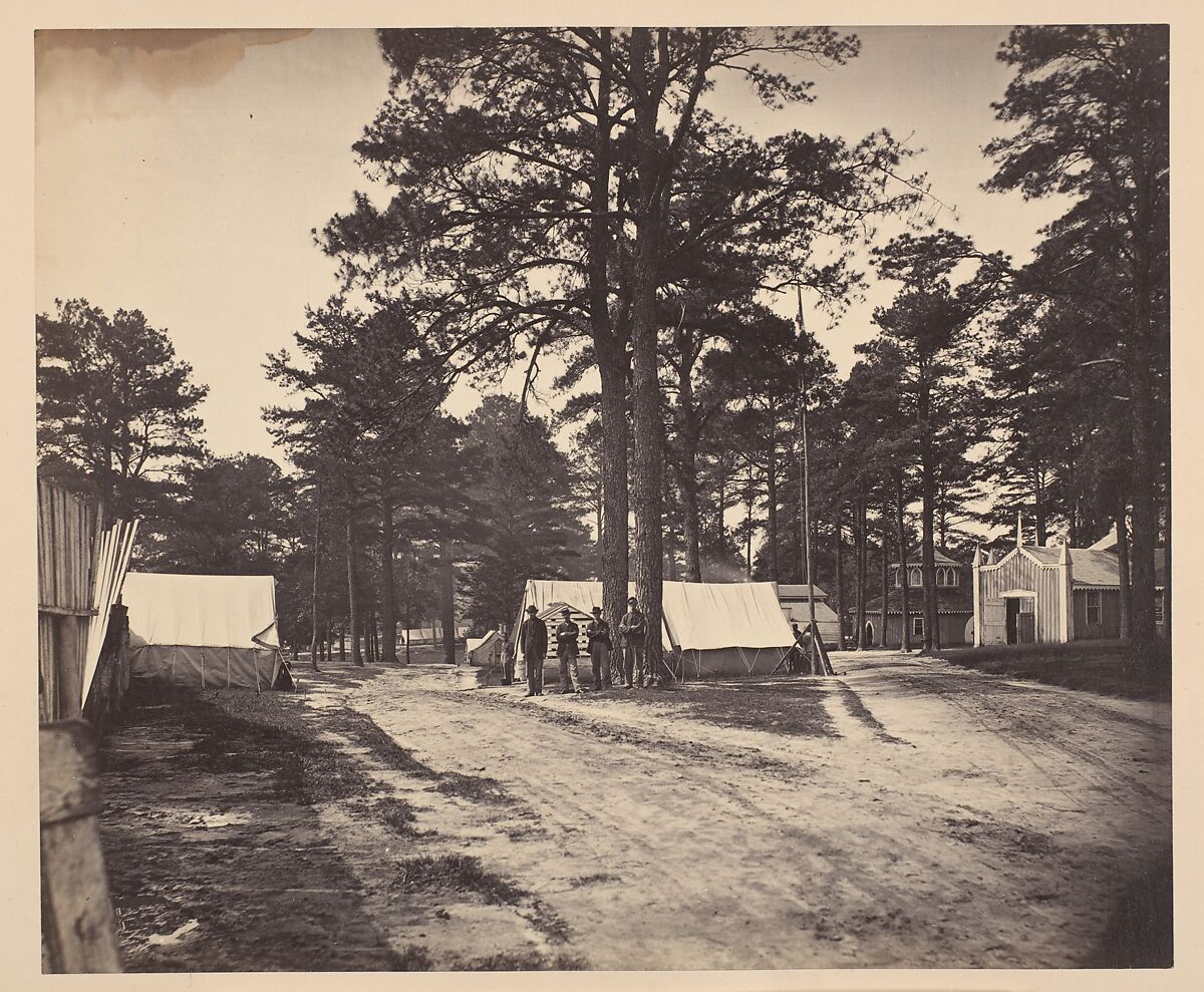 [Civil War View], Thomas C. Roche (American, 1826–1895)  , et al, Albumen silver print from glass negative 