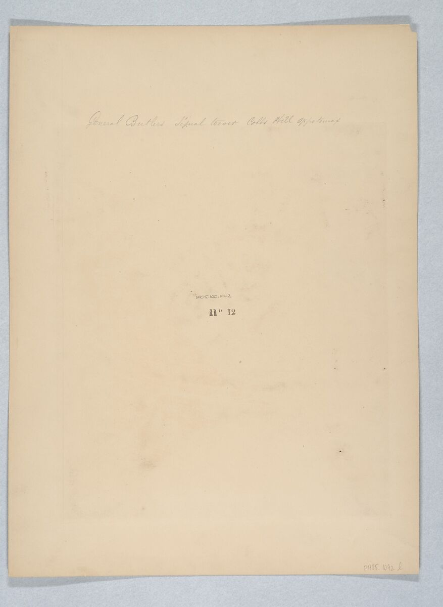 [Civil War View], Thomas C. Roche (American, 1826–1895)  , et al, Albumen silver print from glass negative