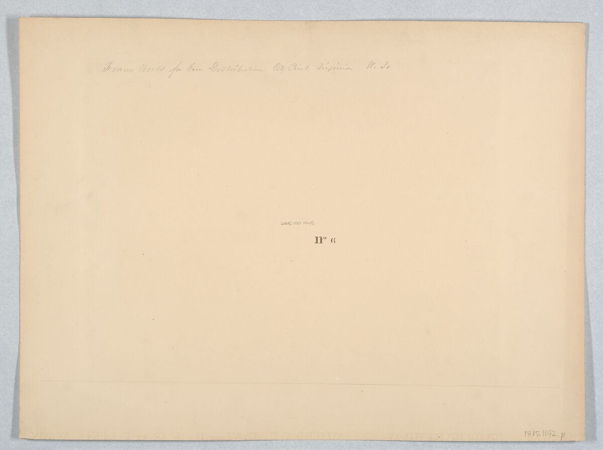 [Civil War View], Thomas C. Roche (American, 1826–1895)  , et al, Albumen silver print from glass negative