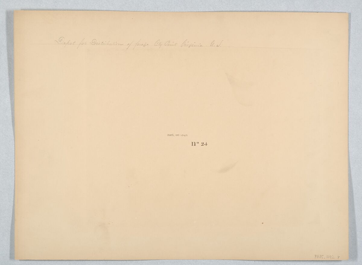 [Civil War View], Thomas C. Roche (American, 1826–1895)  , et al, Albumen silver print from glass negative