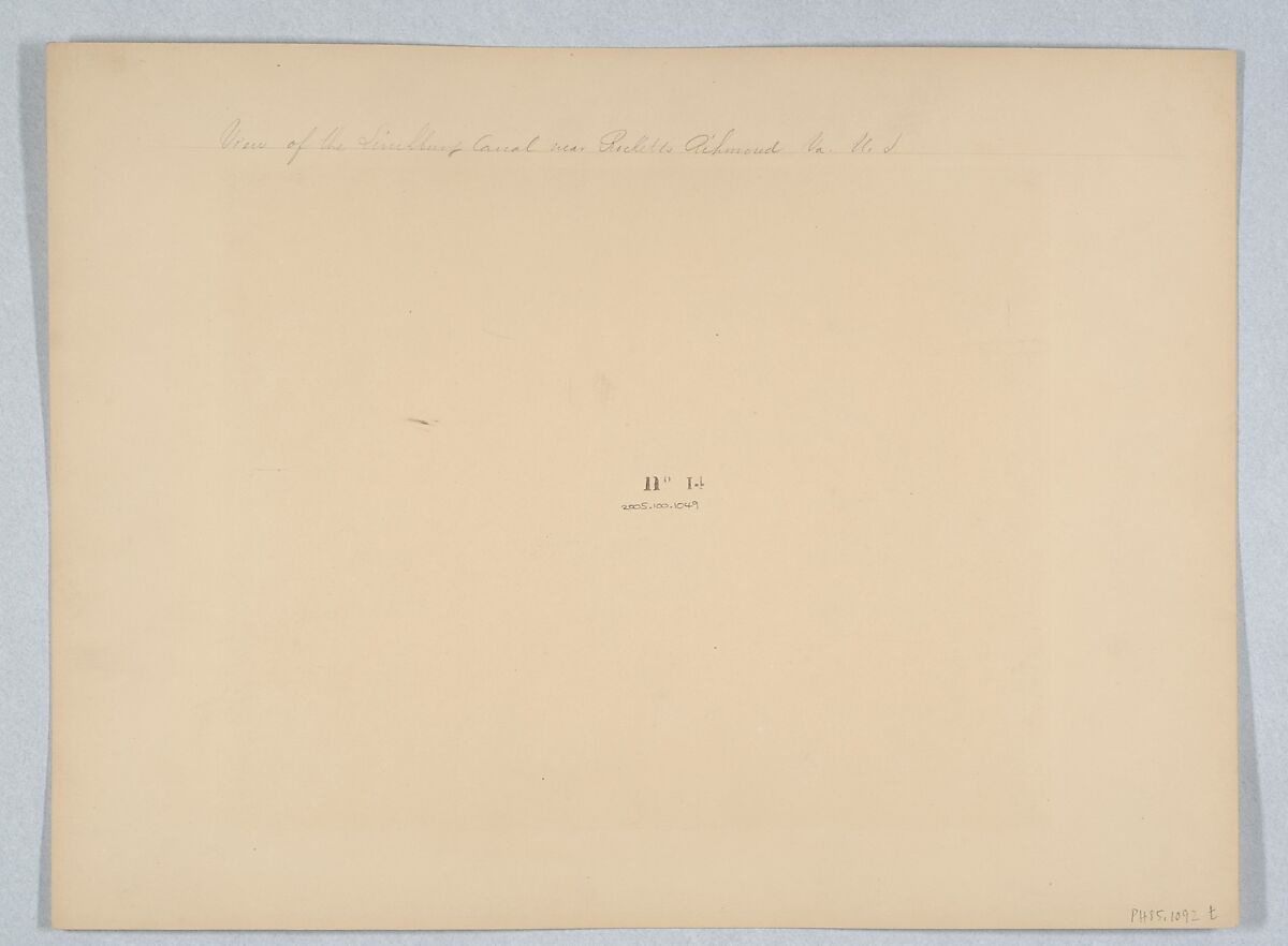 [Civil War View], Thomas C. Roche (American, 1826–1895)  , et al, Albumen silver print from glass negative