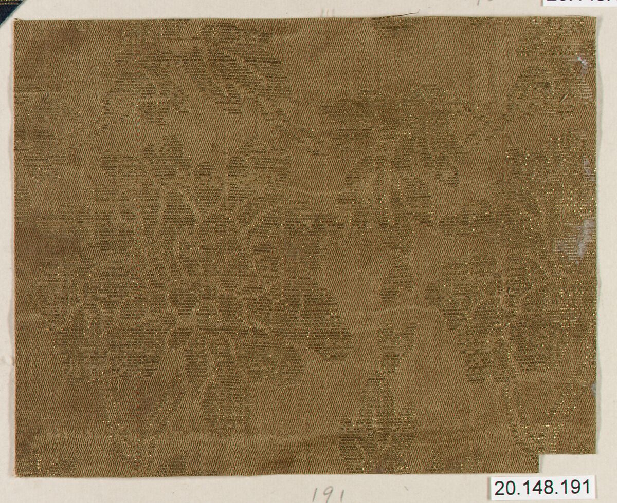 Piece, Silk / Compound weave, Japan