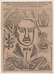Portrait of General Angel Flores, presidential candidate, from the newspaper 'El Machete',
