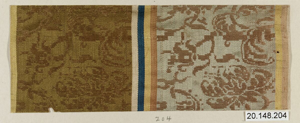 Piece, Silk / Compound weave, Japan