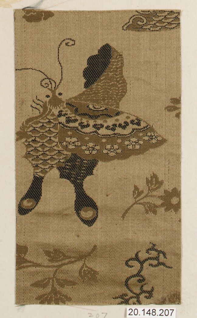 Piece, Silk / Compound weave, Japan