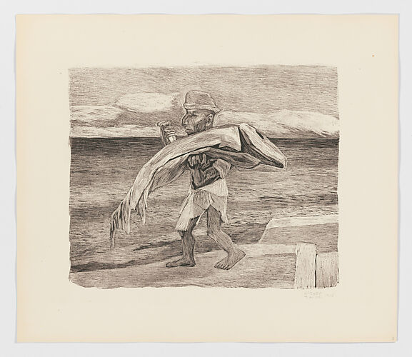 The Fisherman, from 'Estampas de Yucatán' (1946)