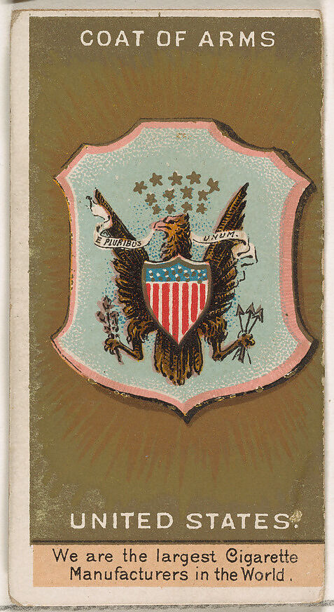 President Cleveland, United States, from the Rulers, Flags, and Coats of Arms series (N126-2) issued by W. Duke, Sons & Co., Issued by W. Duke, Sons &amp; Co. (New York and Durham, N.C.), Commercial color lithograph 