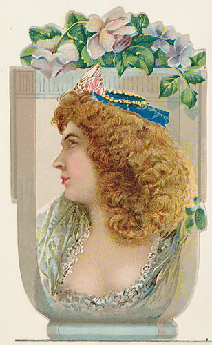 Cup of Violets, from the Novelties series (N122) issued by Gail & Ax Tobacco to promote Navy Long Cut