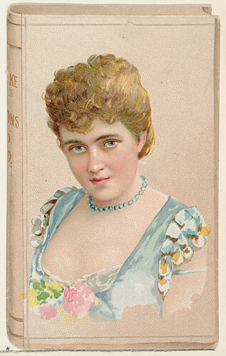 Book, from the Novelties series (N122) issued by Gail & Ax Tobacco to promote Navy Long Cut