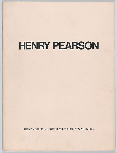 Untitled (Henry Pearson)
