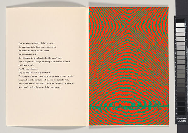 Five Psalms, Henry Pearson (American, Kinston, North Carolina 1914–2006 New York), Suite of five screenprints