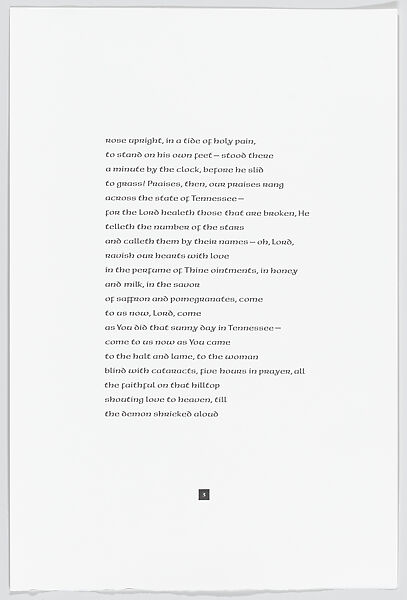 The Faith Healer Speaks, Gerson Leiber (American, Brooklyn 1921–2018), Book with seven linocuts in a plastic case