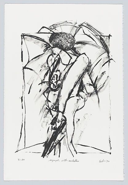 Nymphs, Gerson Leiber (American, Brooklyn 1921–2018), Portfolio of ten lithographs