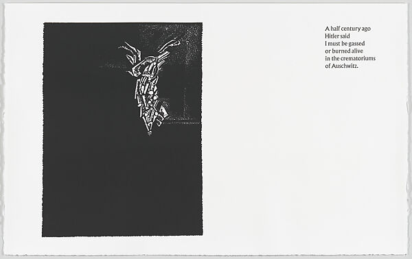 May 31, 1944, Gerson Leiber (American, Brooklyn 1921–2018), Portfolio with nine linocuts