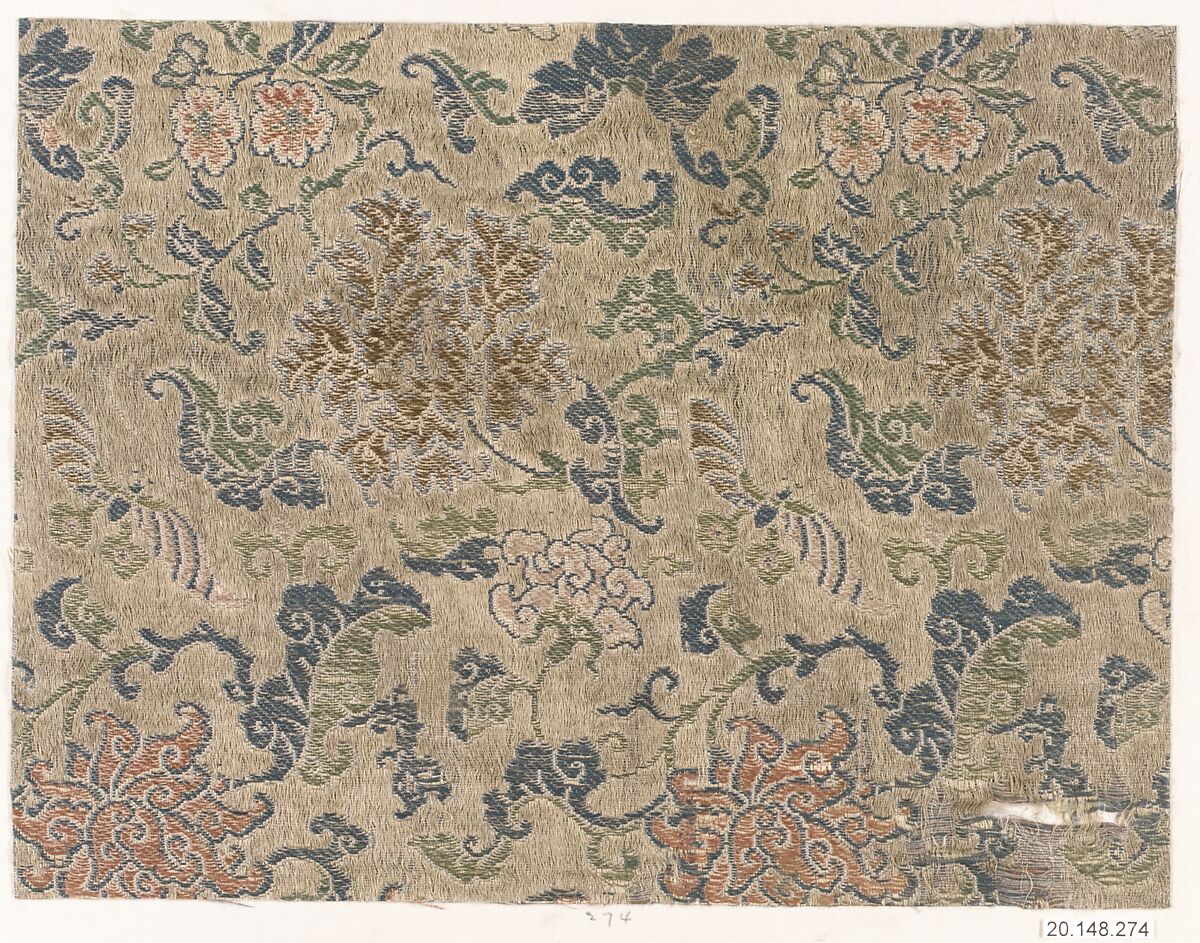 Piece, Silk / Compound weave, Japan 