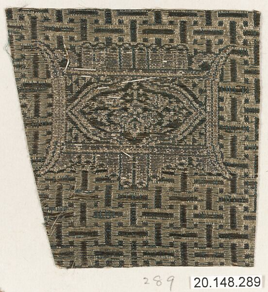 Piece, Silk / Compound weave, China 