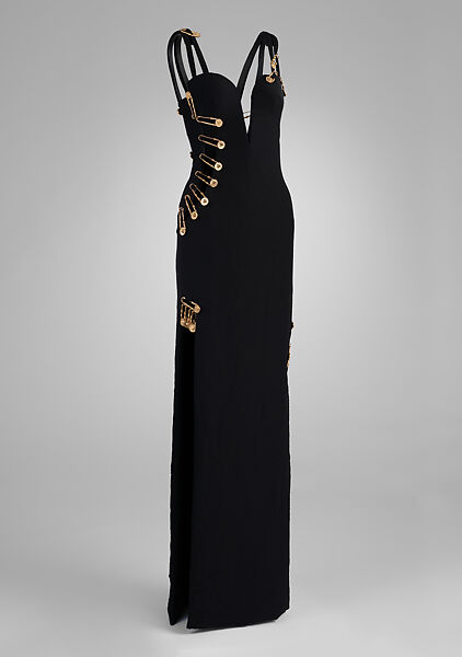Pompeii rod Waste Gianni Versace | Dress | Italian | The Metropolitan Museum of Art