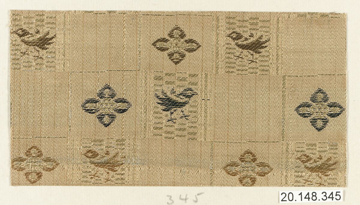 Piece, Silk / Compound weave, Japan 