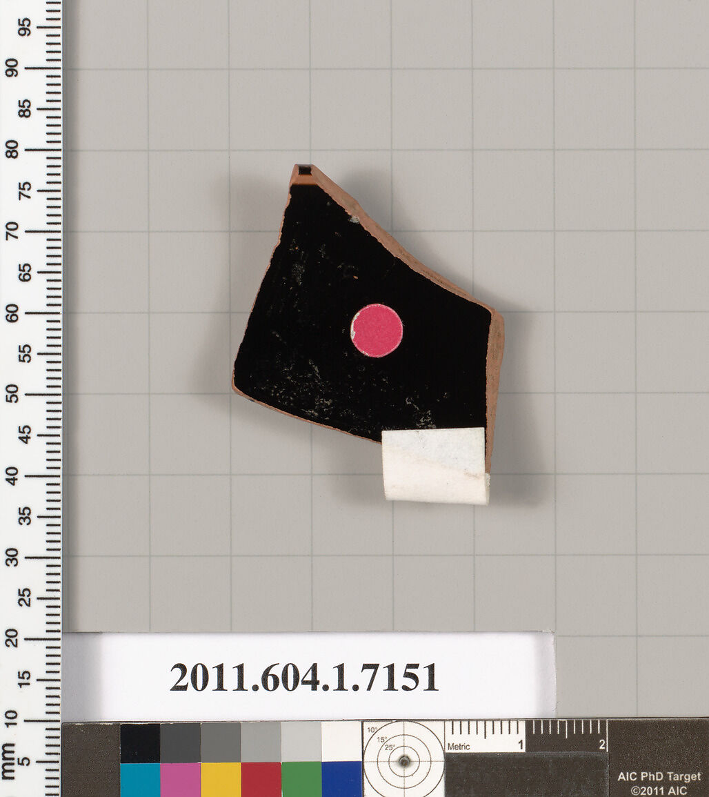 Terracotta rim fragment of a kylix (drinking cup), Attributed to Makron [DvB], Terracotta, Greek, Attic