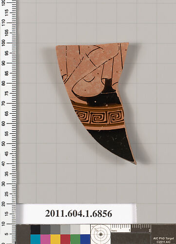 Terracotta fragment of a kylix (drinking cup)