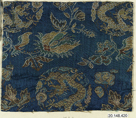 Piece, Silk / Compound weave, China 