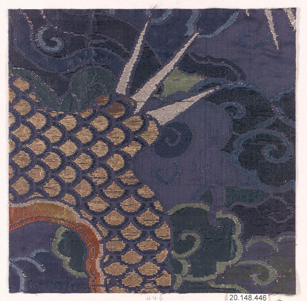 Piece, Silk / Compound weave, China 