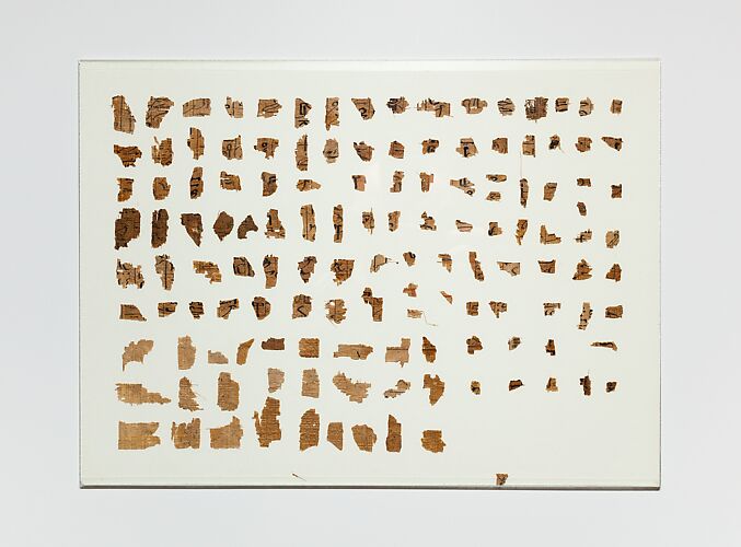 Papyrus fragments from the Book of the Dead of the Scribe Roy