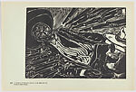 Plate 57: the death of Emiliano Zapata on 10 April 1919, from the portfolio 'Estampas de la revolución Mexicana' (prints of the Mexican Revolution)