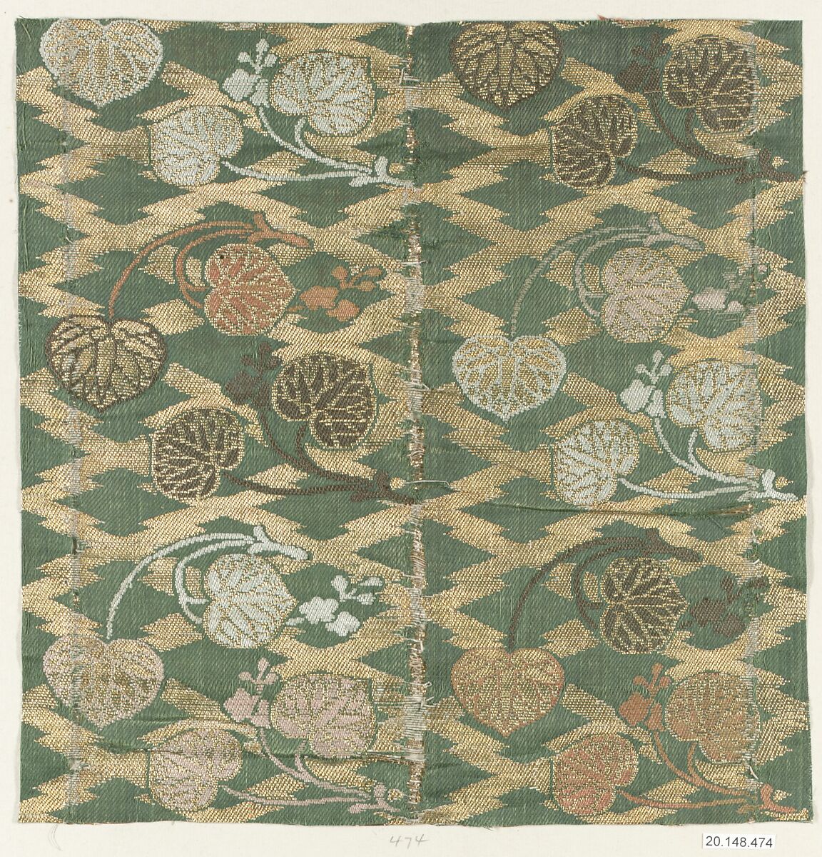 Piece, Silk / Compound weave, Japan