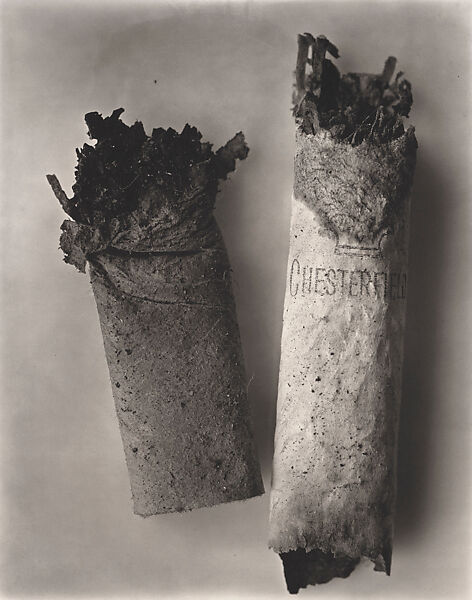 Cigarette No. 34, New York, Irving Penn (American, Plainfield, New Jersey 1917–2009 New York), Platinum-palladium print 