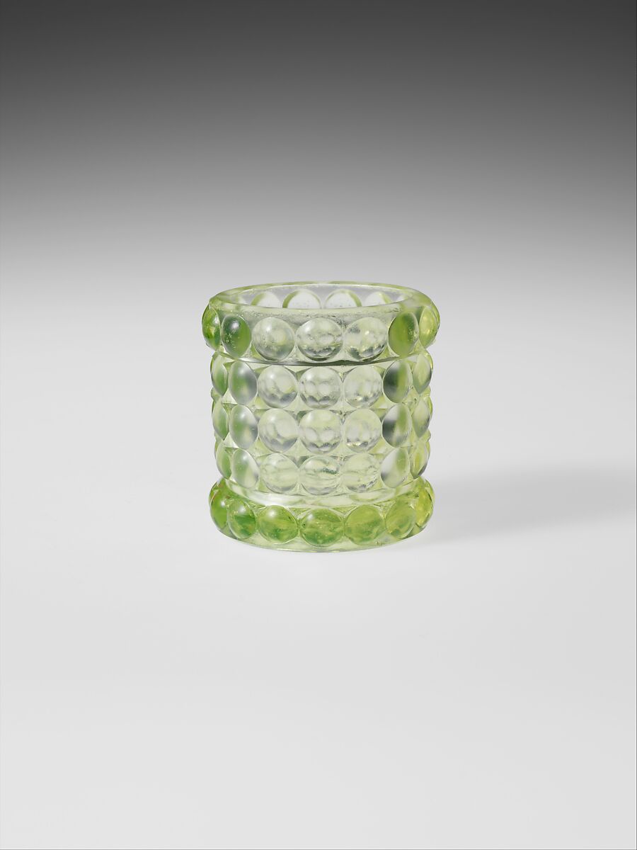 Sauce Dish, Boston &amp; Sandwich Glass Company (American, 1825–1888, Sandwich, Massachusetts), Blown glass, American 