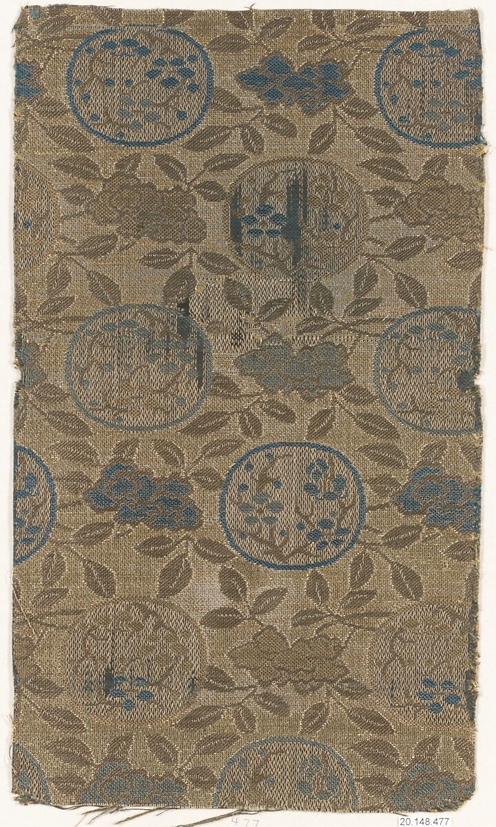 Piece, Silk / Compound weave, Japan