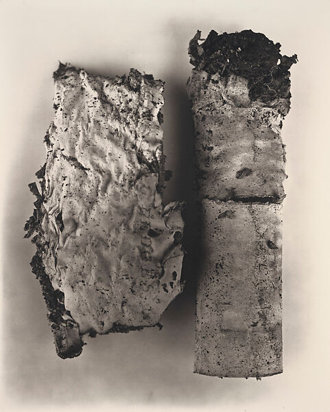 Cigarette No. 42, New York, Irving Penn (American, Plainfield, New Jersey 1917–2009 New York), Platinum-palladium print 