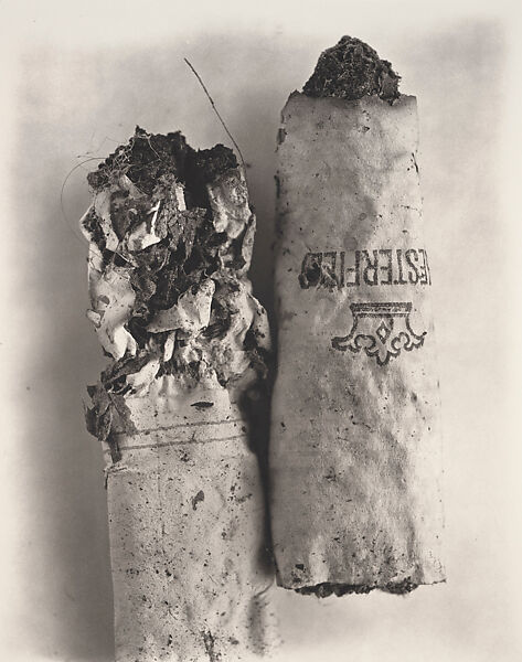 Cigarette No. 48, New York, Irving Penn (American, Plainfield, New Jersey 1917–2009 New York), Platinum-palladium print 