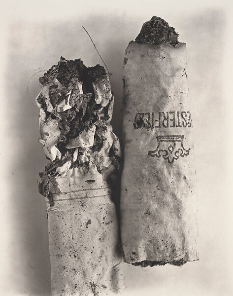 Irving Penn - Cigarette No. 48, New York - The Metropolitan Museum